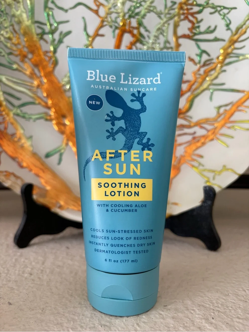 BLUE LIZARD 2 pc After Sun Soothing Lotion, 6oz &Cetaphil Sunscreen 3PC BUNDLE